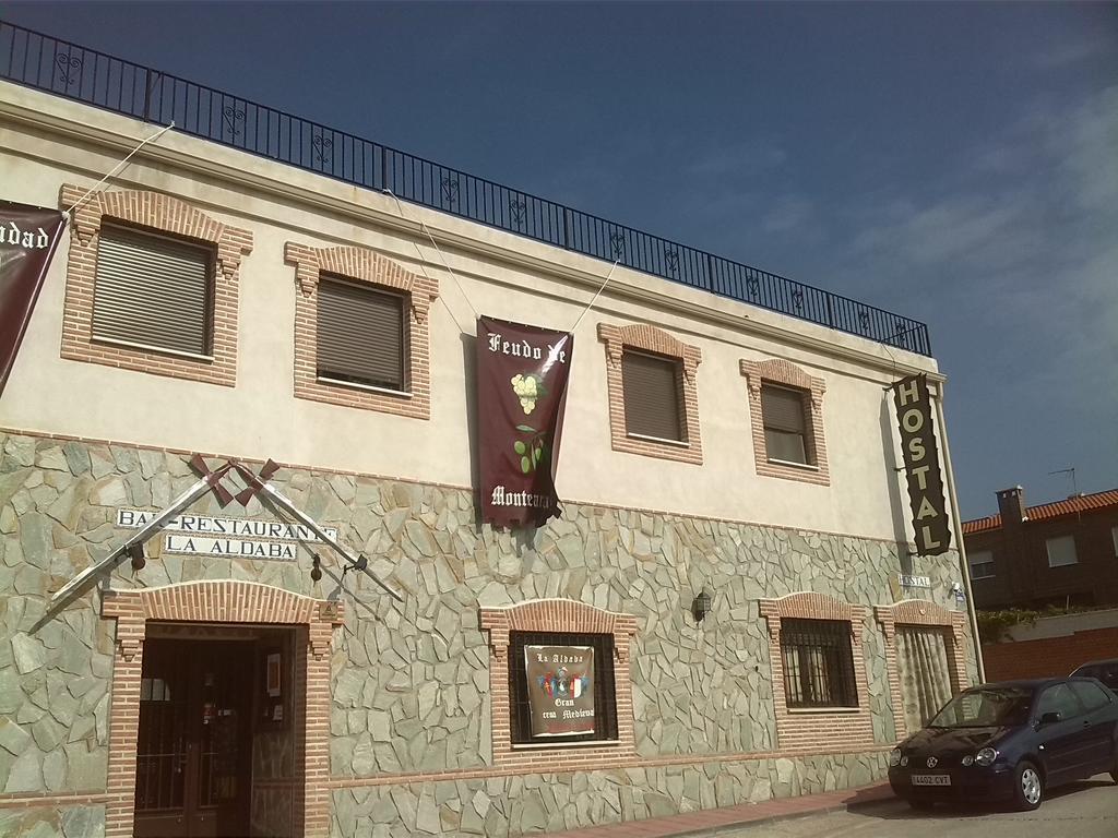 Hostal La Aldaba Hotel Montearagon Exterior photo